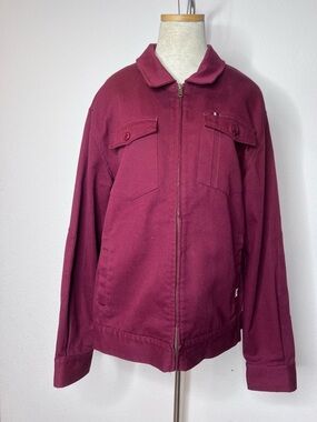 Devium Mens Burgundy Jacket